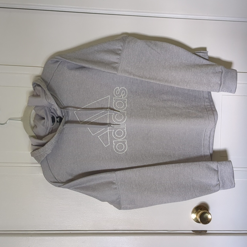 Adidas grey hoodie, Size Med
